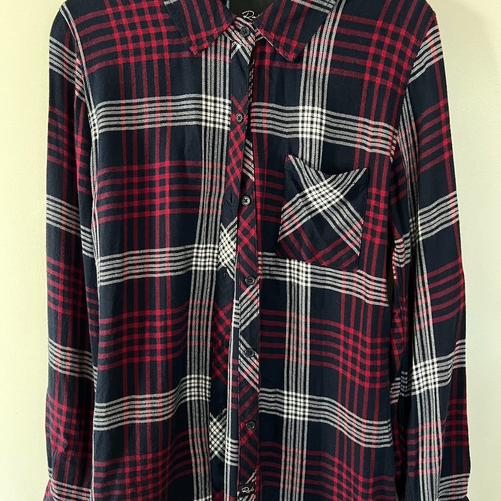 Rails Plaid Button Down
